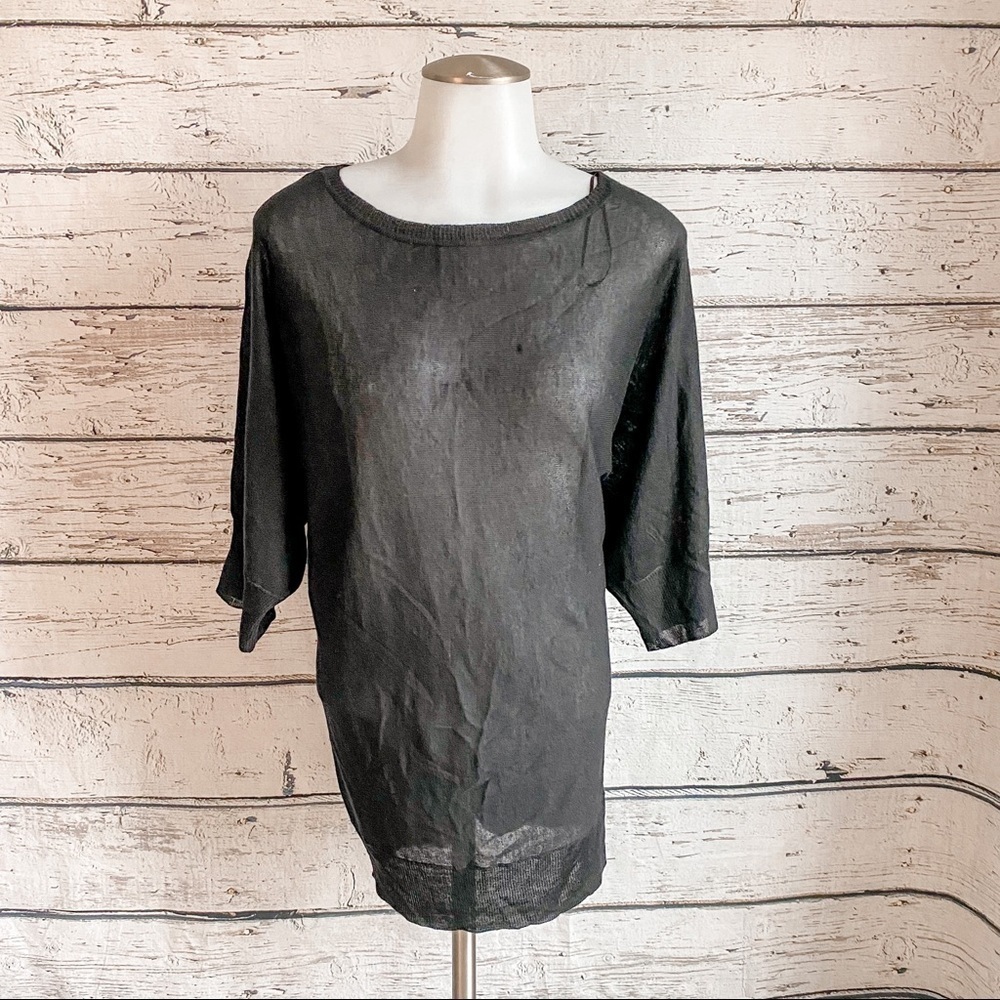 NWT Black Kerisma dolman top
